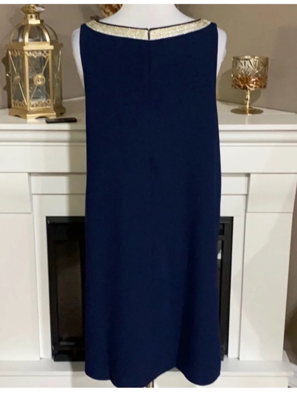 Lilly Pulitzer Cherlyn Soft Shift Dress Navy - Picture 5 of 8